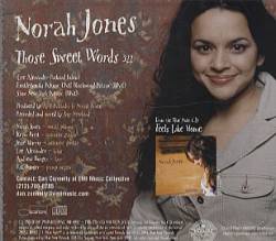 Norah Jones : Those Sweet Words